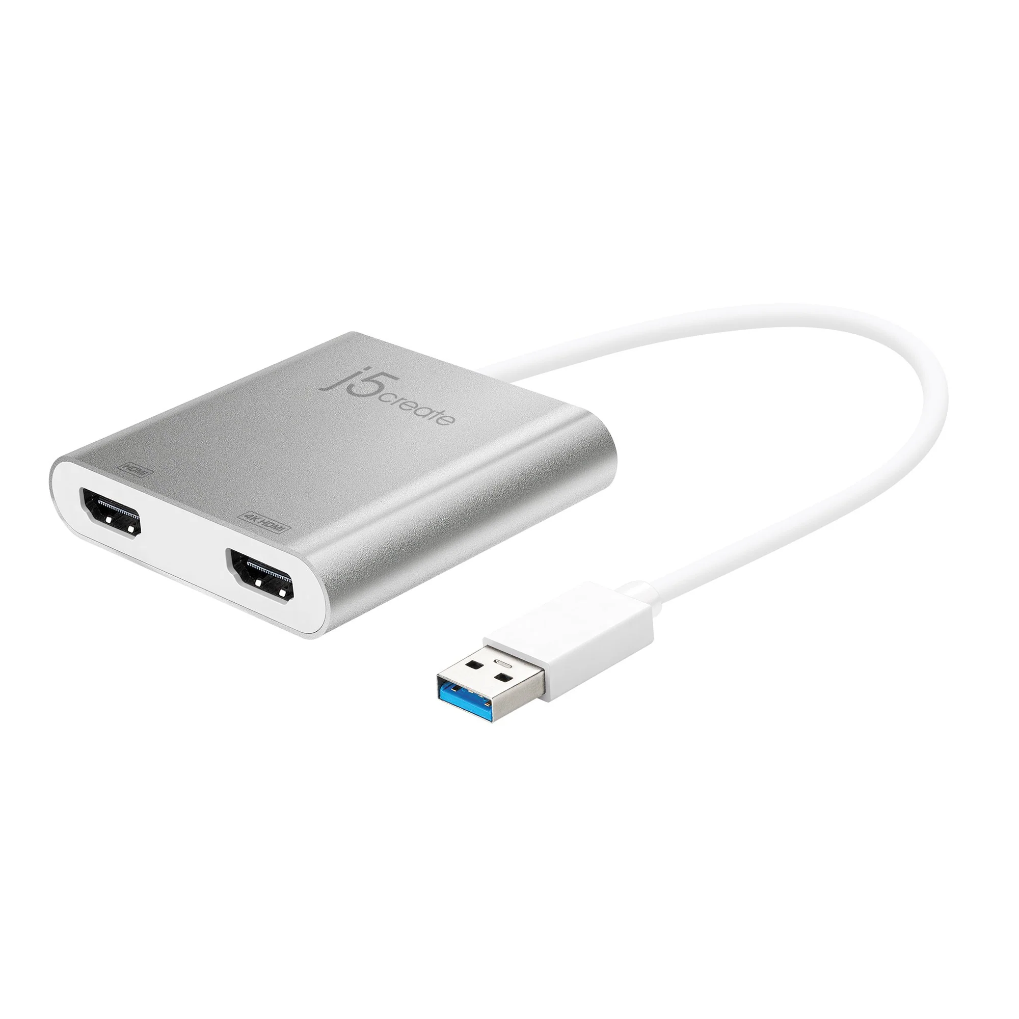JUA365 USB 3.0 to Dual HDMI Multi-Monitor Adapter
